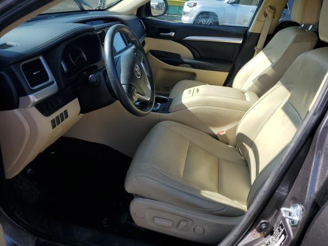 Parquets TOYOTA HIGHLANDER 2016 Szary