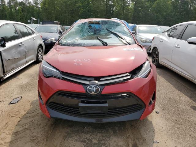  TOYOTA COROLLA 2019 Czerwony
