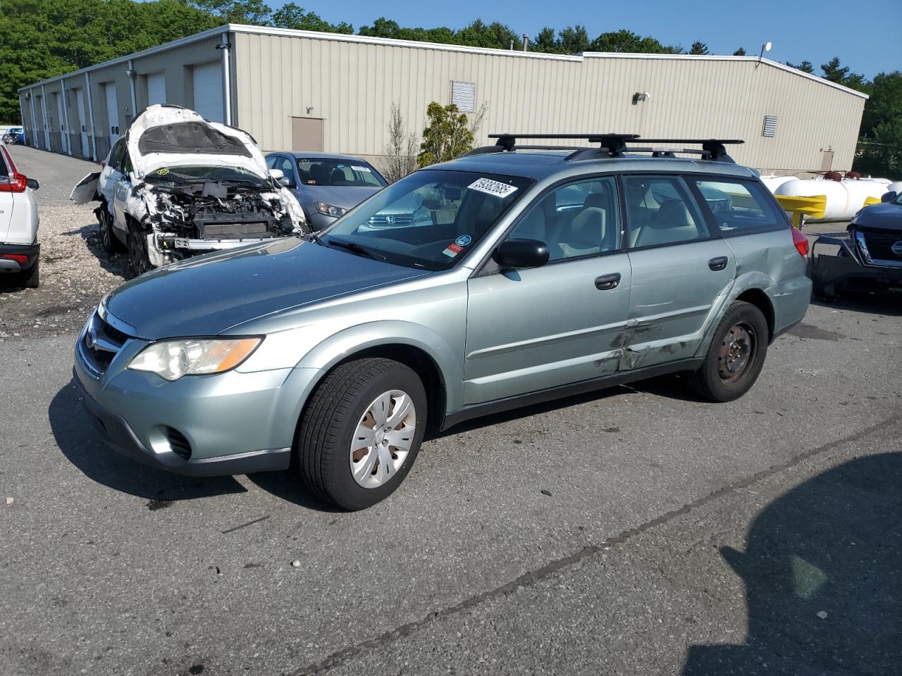 2009 Subaru Outback en Venta en Exeter, RI - Side