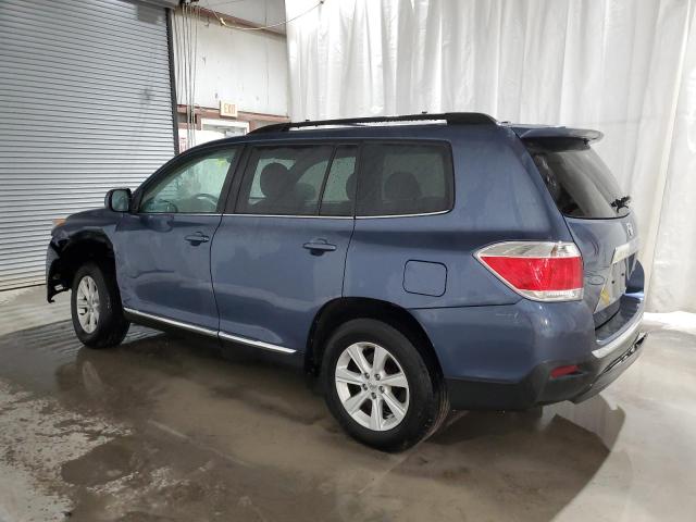  TOYOTA HIGHLANDER 2013 Granatowy