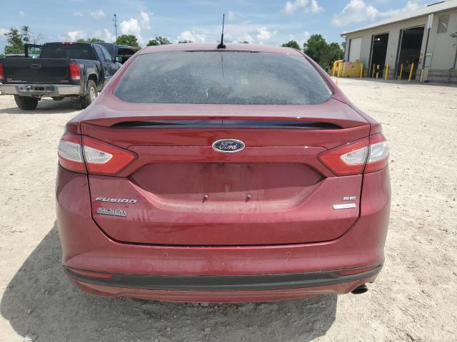  FORD FUSION 2016 Czerwony