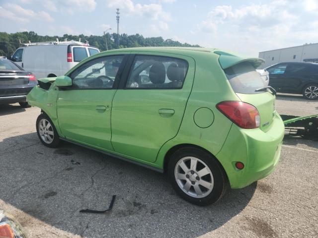 Hatchbacks MITSUBISHI MIRAGE 2014 Zielony
