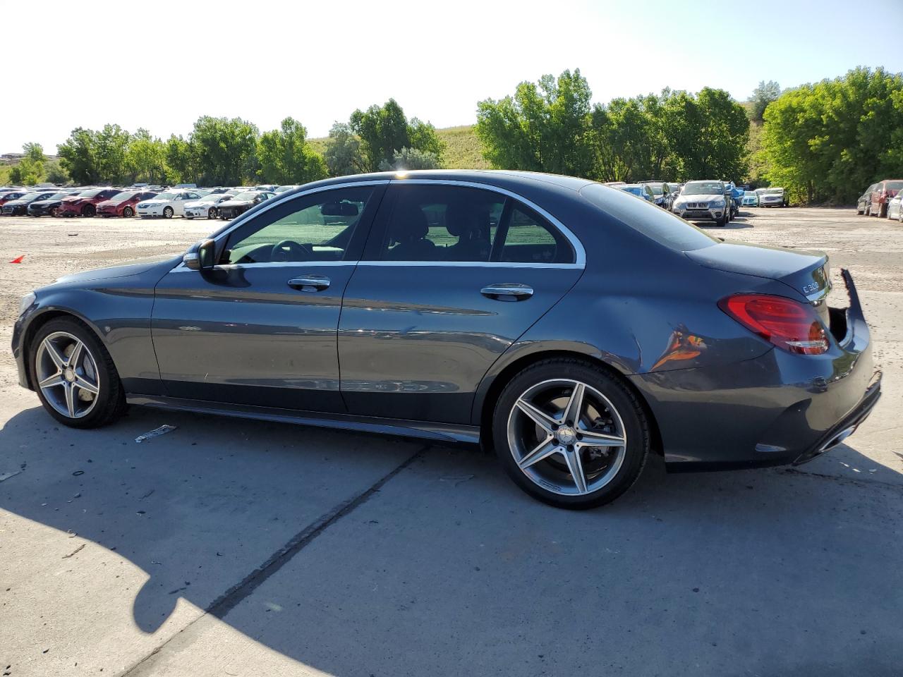 MERCEDES-BENZ C-CLASS 2015 VIN 55SWF4KB8FU064715 фото 2