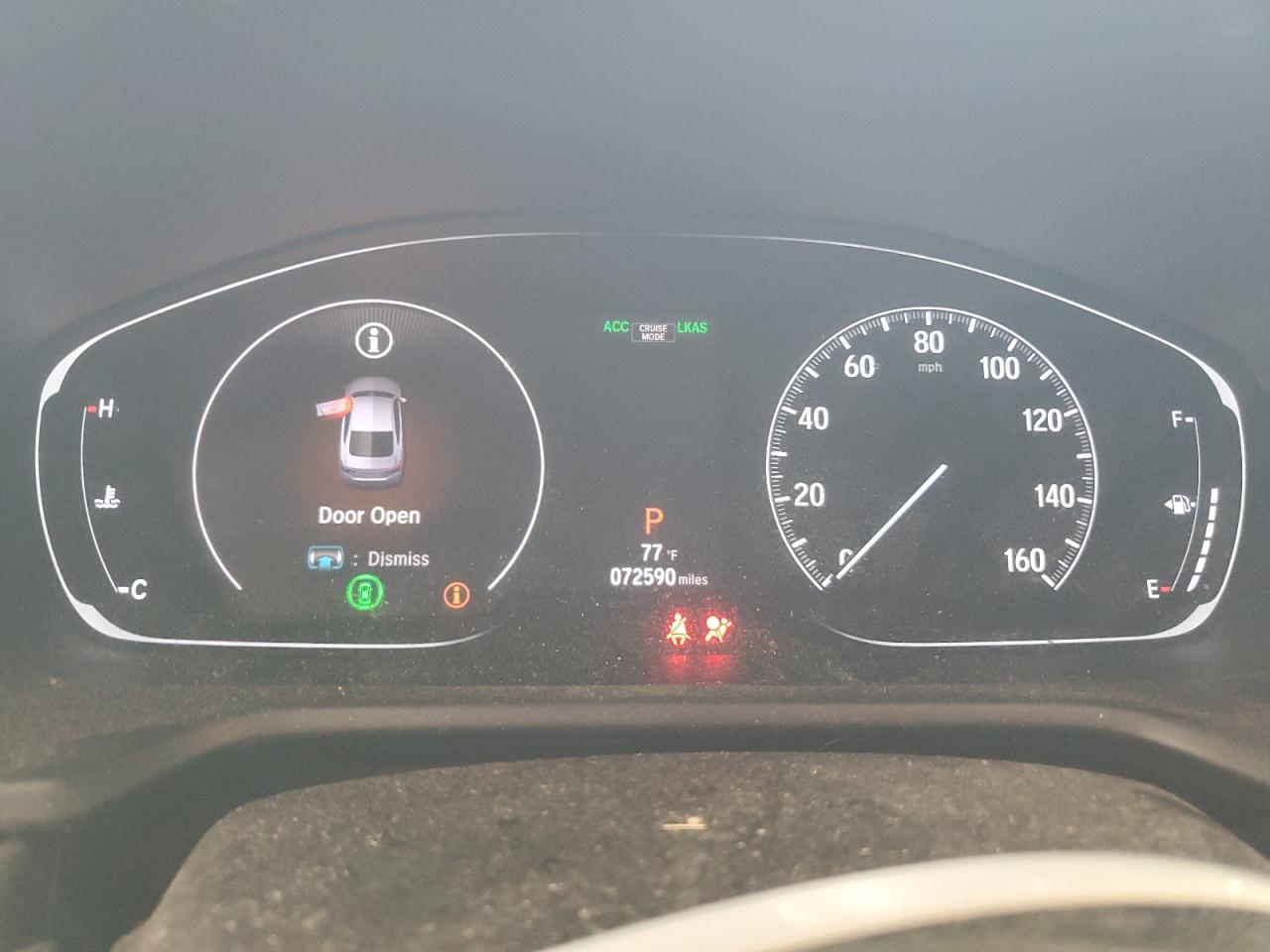 2020 Honda Accord Ex VIN: 1HGCV1F47LA070755 Lot: 62410855