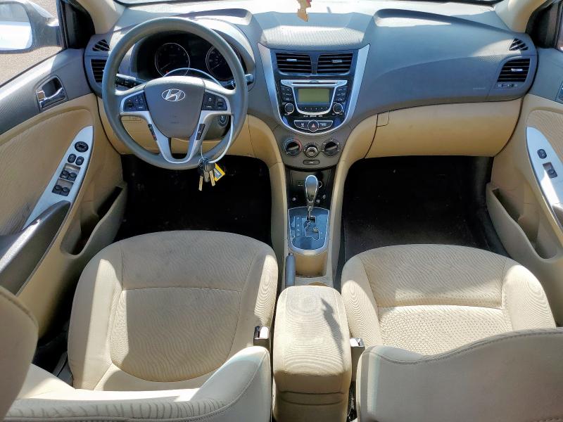  HYUNDAI ACCENT 2012 Granatowy