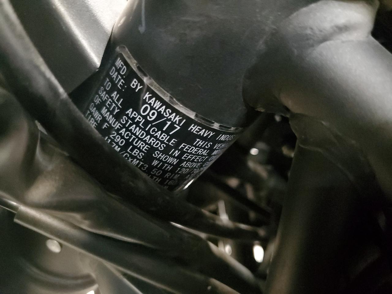 jkaexek12jda13425 JKAEXEK12JDA13425 2018 Kawasaki Ex650 F