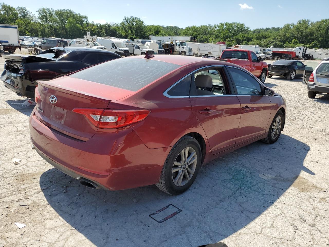 HYUNDAI SONATA 2016 VIN 5NPE24AF6GH412978 photo 3