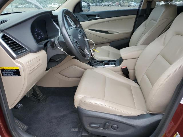 Parquets HYUNDAI TUCSON 2016 Bordowy