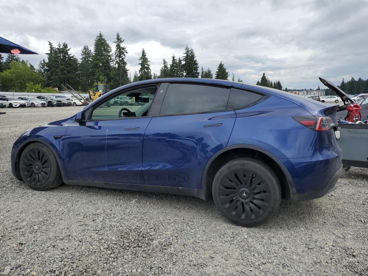 TESLA MODEL Y 2023 VIN 7SAYGDEE3PF811896 фото 2