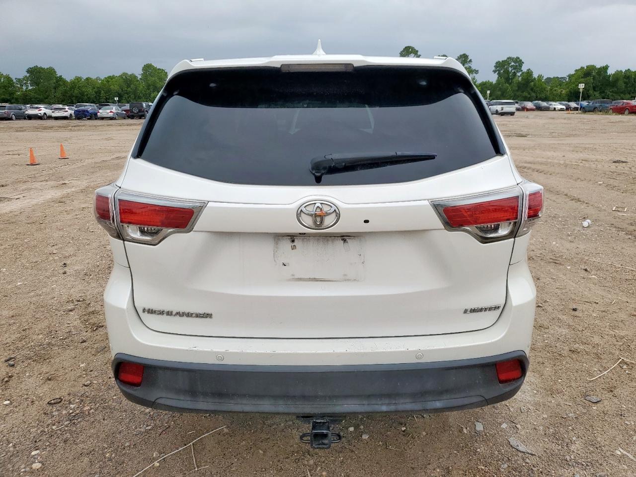 2014 Toyota Highlander Limited VIN: 5TDYKRFH3ES007317 Lot: 62665145