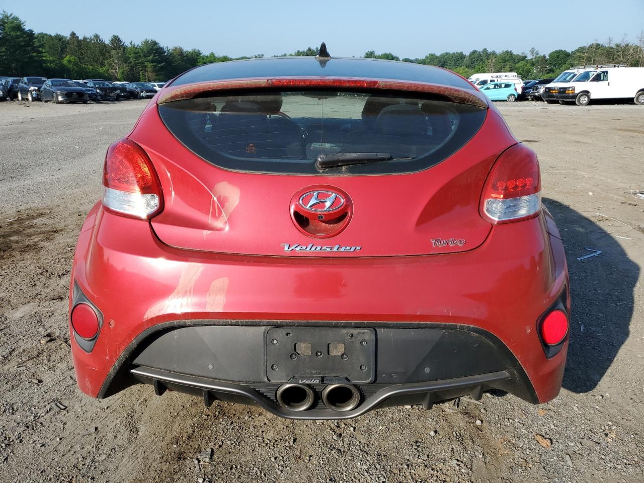 2015 Hyundai Veloster Turbo VIN: KMHTC6AEXGU263872 Lot: 61378305