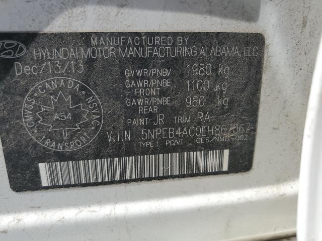 2014 HYUNDAI SONATA GLS  