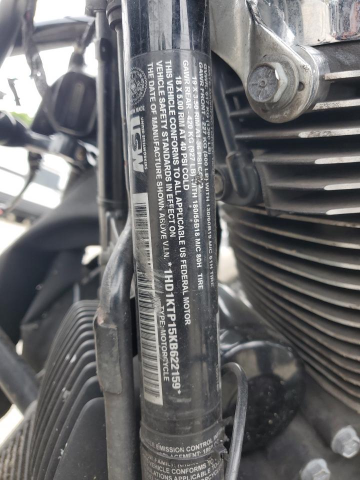 2019 Harley-Davidson Fltrxs VIN: 1HD1KTP15KB622159 Lot: 62293495
