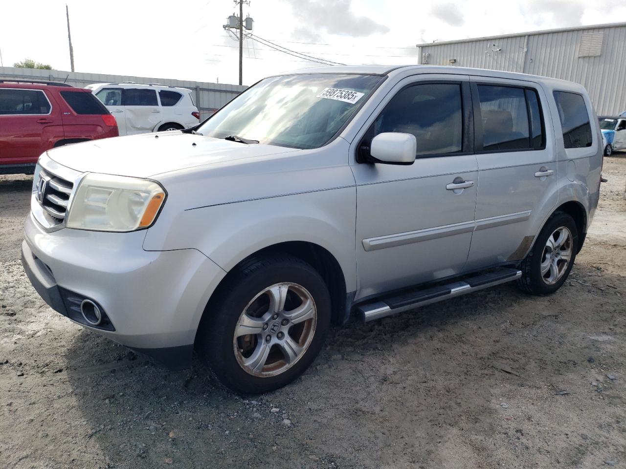 2013 Honda Pilot Exl на продаже в Jacksonville, FL - Rear End