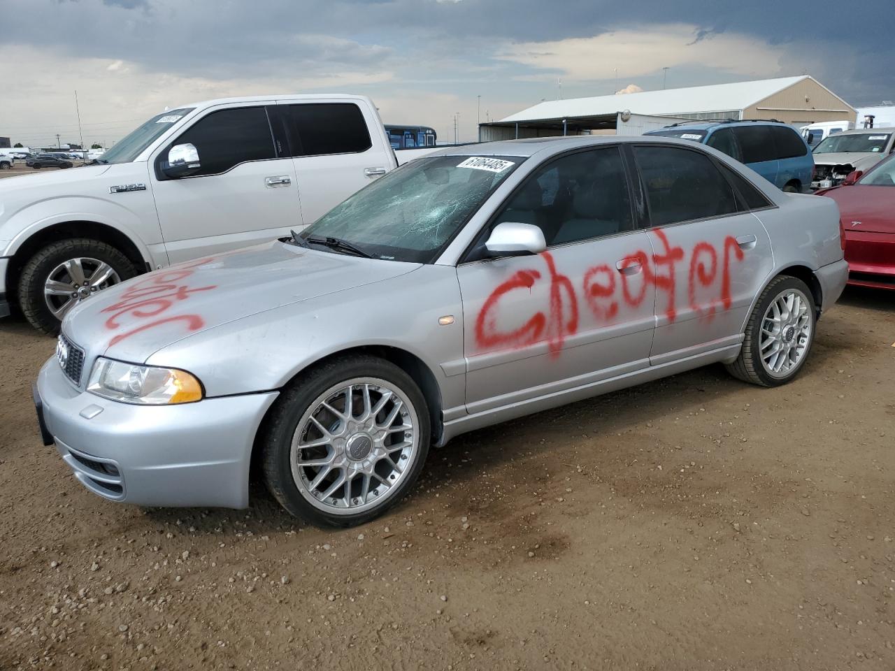 2001 Audi S4 2.7 Quattro for Sale in Brighton, CO - Vandalism