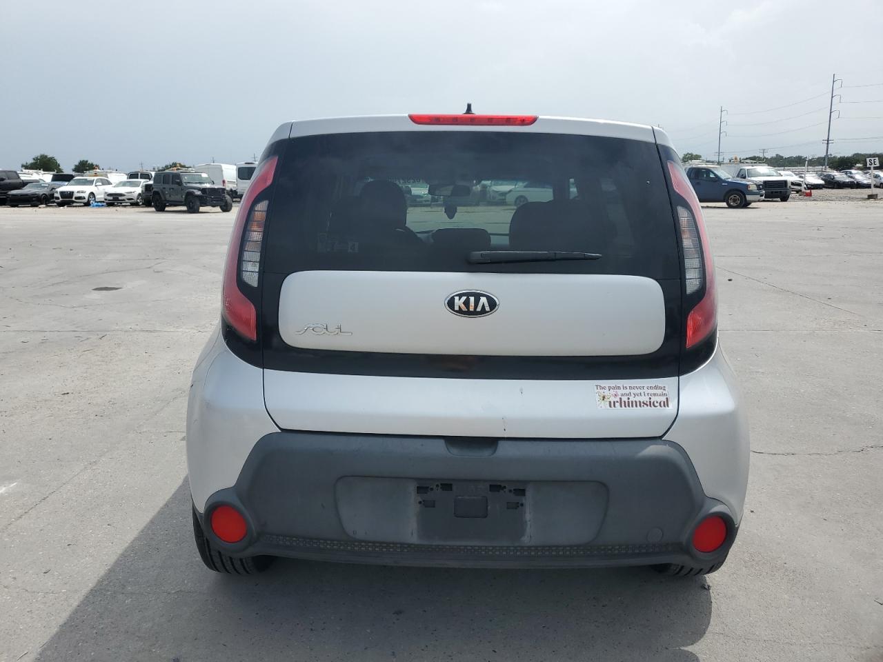 2015 Kia Soul + VIN: KNDJP3A5XF7748685 Lot: 62927905