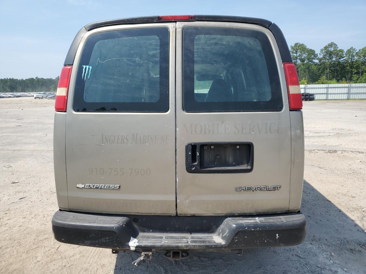 2006 Chevrolet Express G2500 VIN: 1GCGG25V361178725 Lot: 61726725