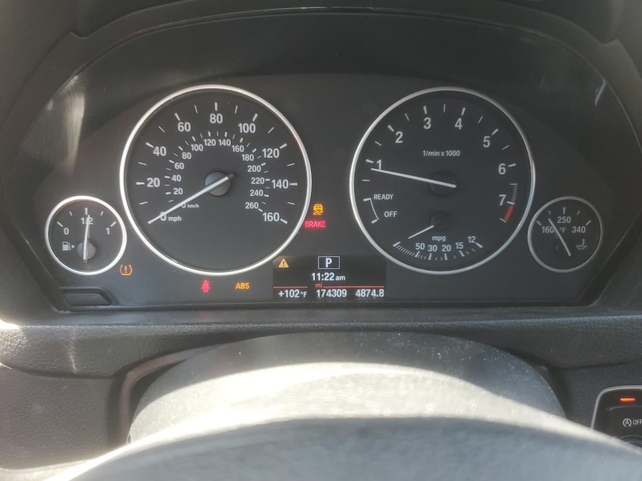 BMW 3 SERIES 2015 VIN WBA3A5C58FF607314 photo 9
