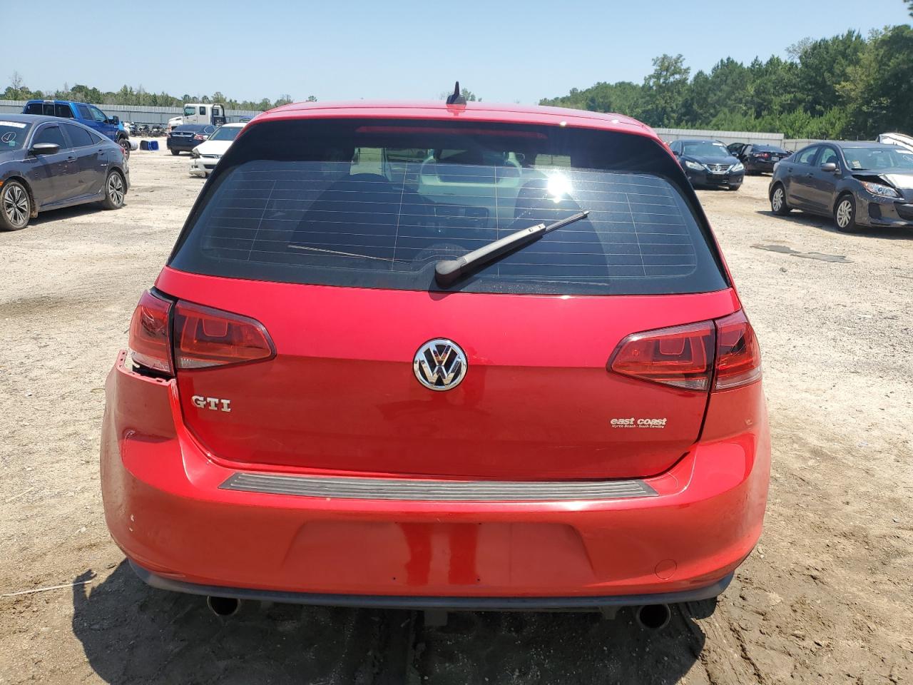 2015 Volkswagen Gti VIN: 3VW4T7AU6FM015642 Lot: 62466465