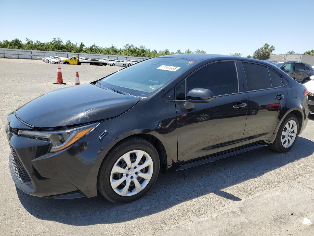 2020 Toyota Corolla Le за продажба в Fresno, CA - Damage History