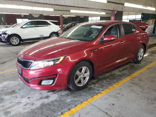 Sedans KIA OPTIMA 2015 Czerwony
