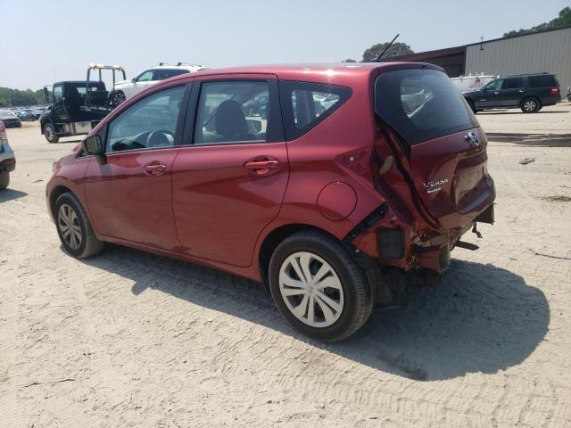  NISSAN VERSA 2017 Czerwony