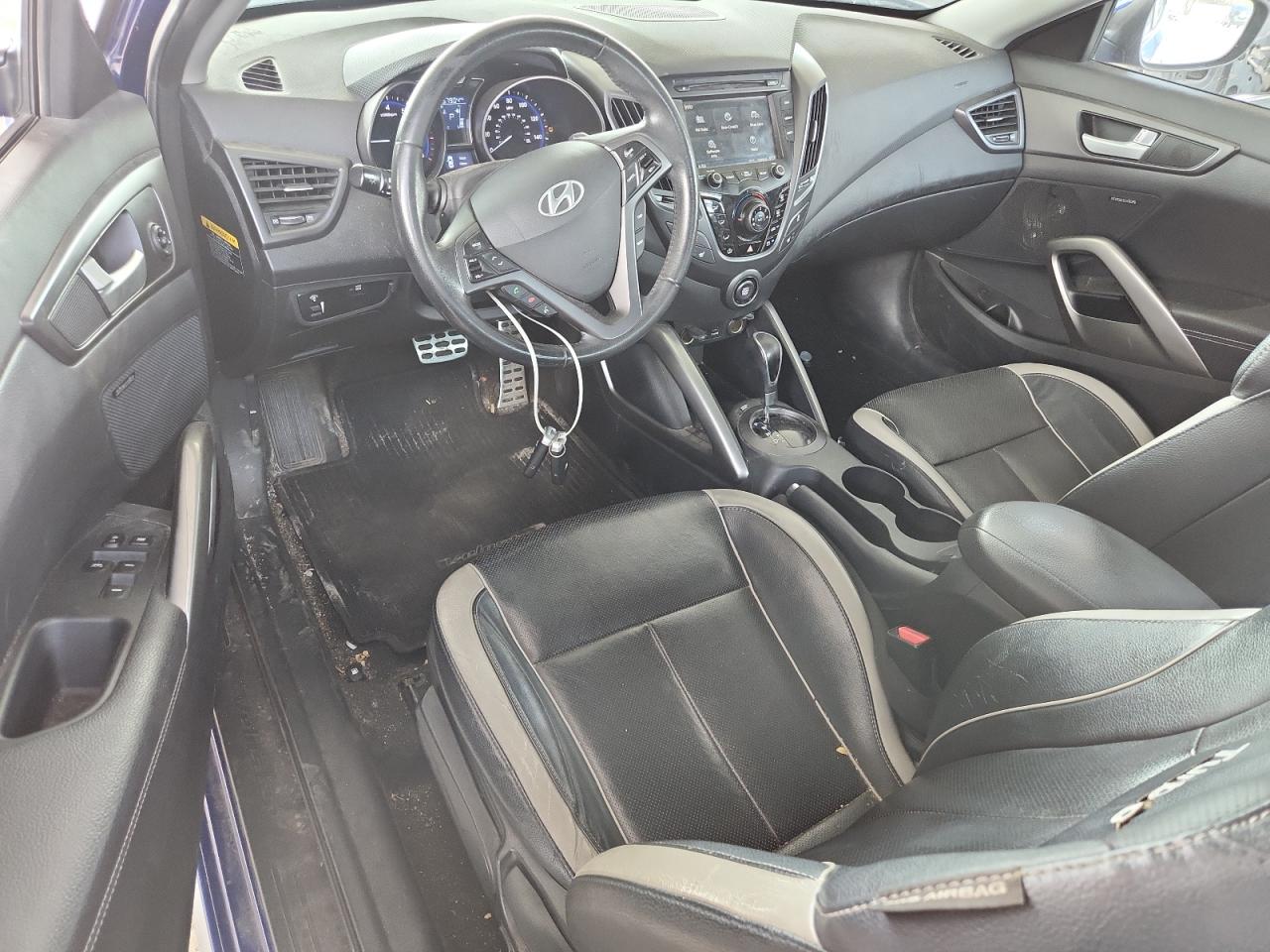 2013 Hyundai Veloster Turbo VIN: KMHTC6AE4DU119181 Lot: 62147045
