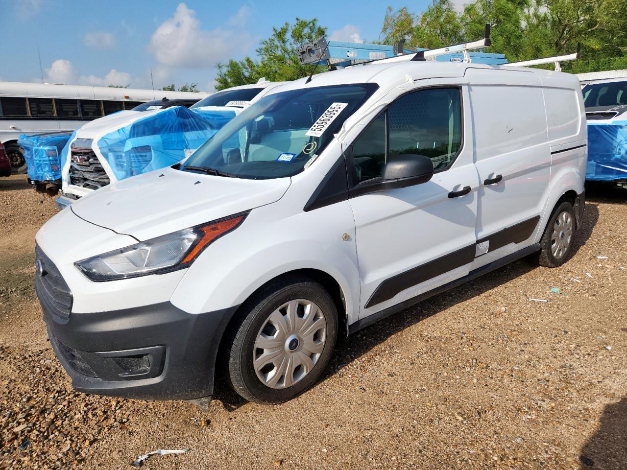 2022 Ford Transit Connect Xl продається в Mercedes, TX - Water/Flood