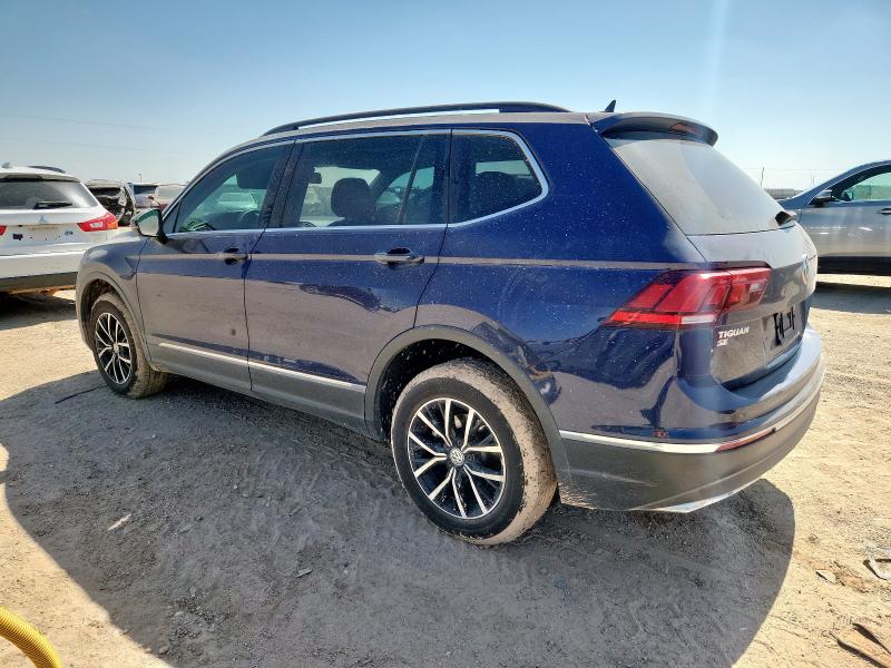  VOLKSWAGEN TIGUAN 2021 Синий