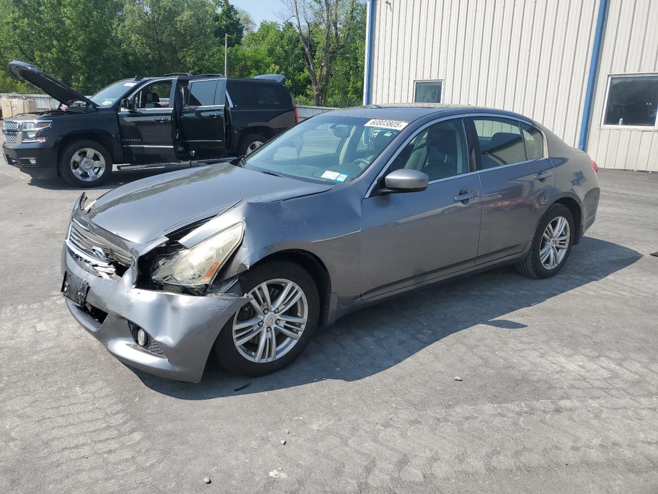 2010 Infiniti G37 de vânzare în Albany, NY - Front End