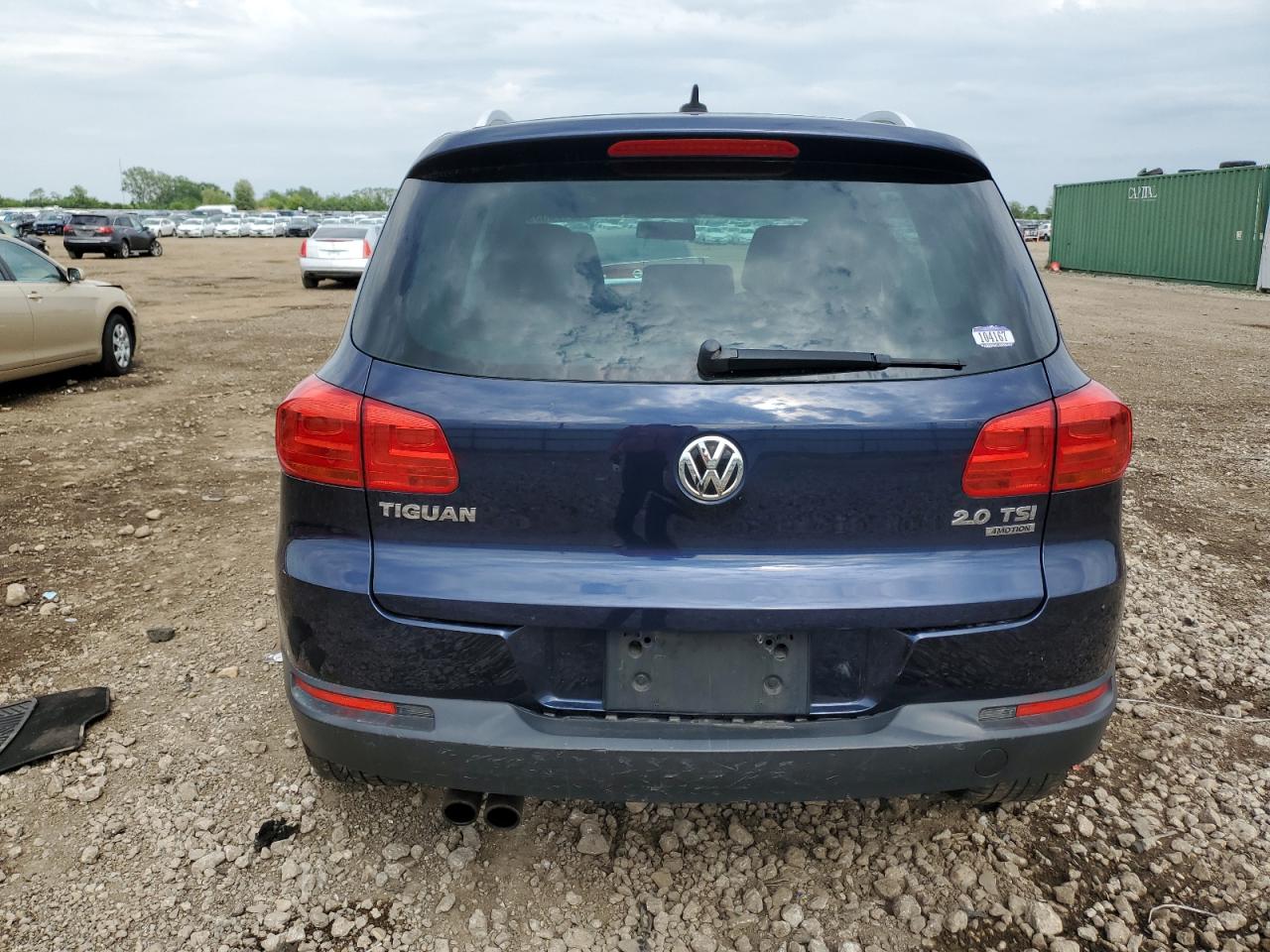 2013 Volkswagen Tiguan S VIN: WVGBV7AX5DW531112 Lot: 59178535