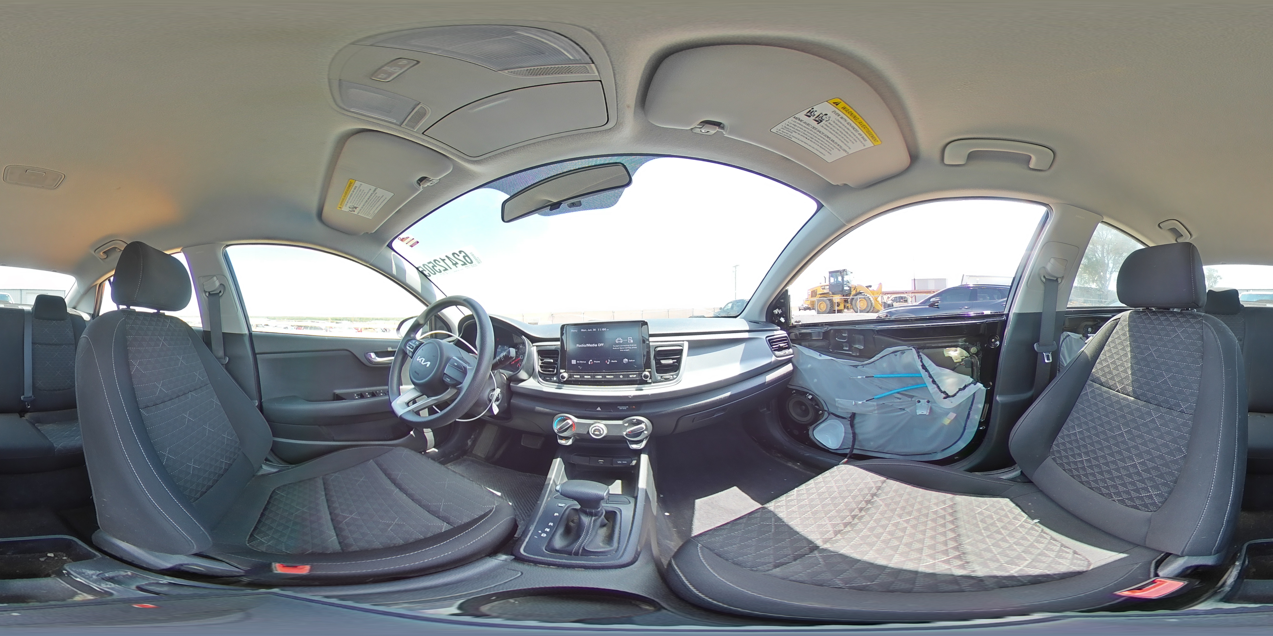 2023 Kia Rio Lx VIN: 3KPA24AD2PE543682 Lot: 62412505