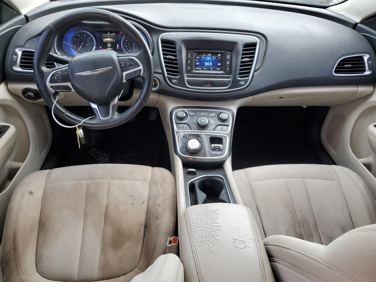 2015 Chrysler 200 Limited VIN: 1C3CCCAB6FN604304 Lot: 63008425