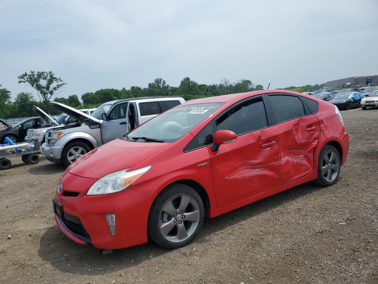2015 Toyota Prius zu verkaufen in Des Moines, IA - Side