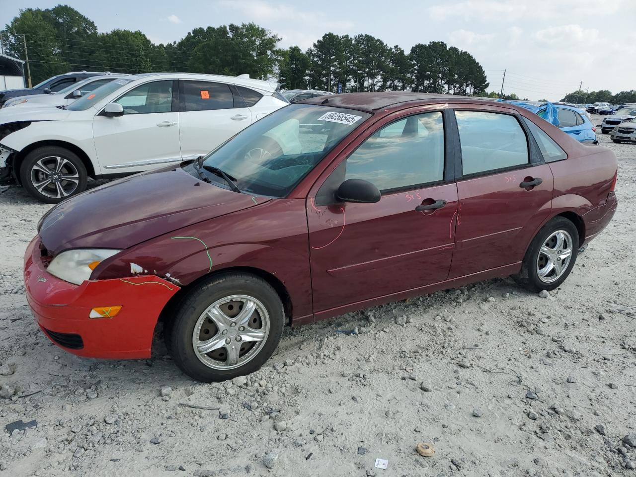 2006 Ford Focus Zx4 на продаже в Loganville, GA - All Over
