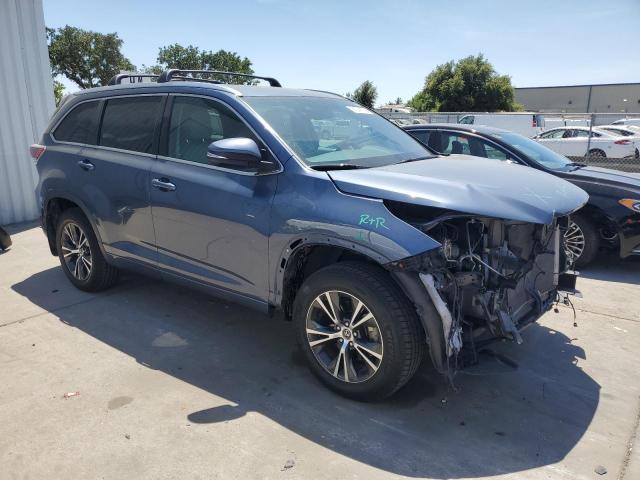  TOYOTA HIGHLANDER 2016 Granatowy