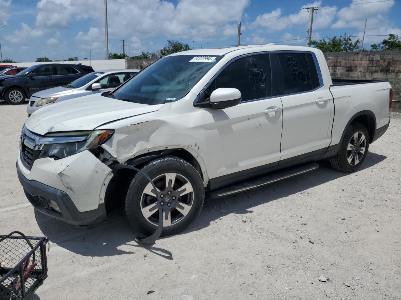 2019 Honda Ridgeline Rtl zu verkaufen in Homestead, FL - Front End