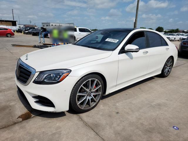  MERCEDES-BENZ S-CLASS 2018 Белы