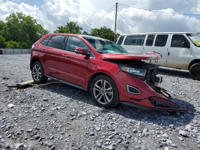  FORD EDGE 2016 Czerwony