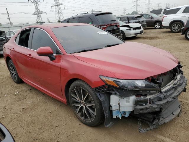  TOYOTA CAMRY 2021 Красный