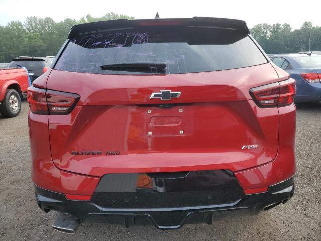  CHEVROLET BLAZER 2024 Красный