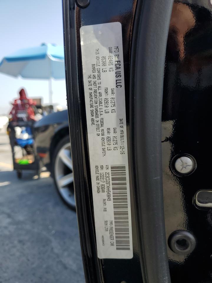 2017 Dodge Challenger R/T VIN: 2C3CDZBTXHH549049 Lot: 62880955