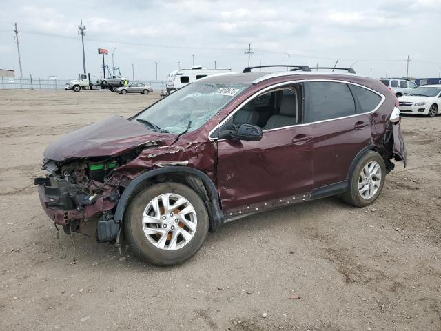 Паркетники HONDA CRV 2016 Красный