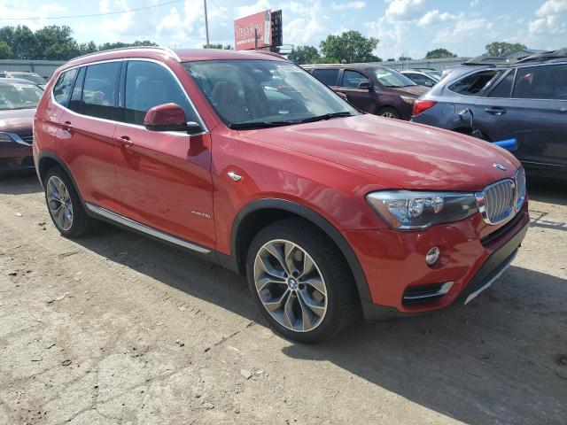  BMW X3 2016 Red