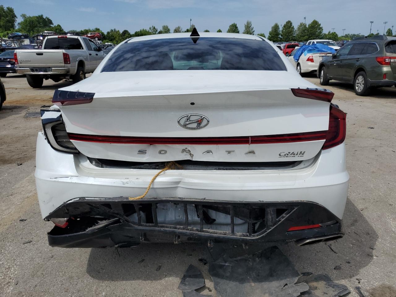 2021 Hyundai Sonata Sel VIN: 5NPEL4JA0MH100376 Lot: 62914465
