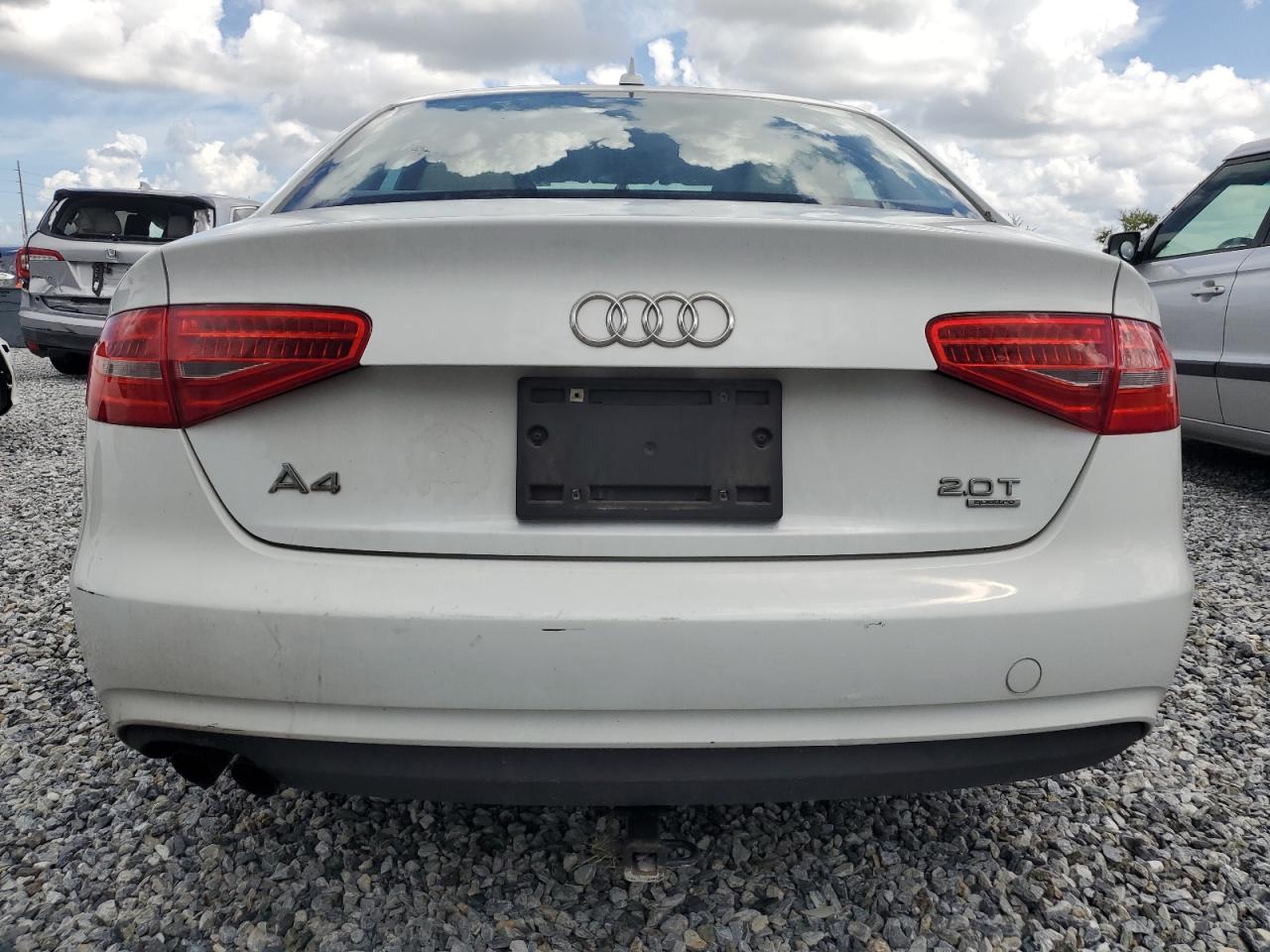 2013 Audi A4 Premium VIN: WAUBFAFL3DN021042 Lot: 61734235