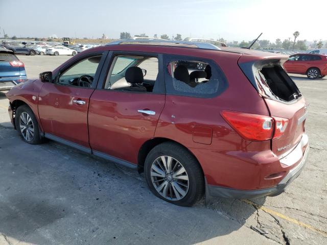  NISSAN PATHFINDER 2017 Red