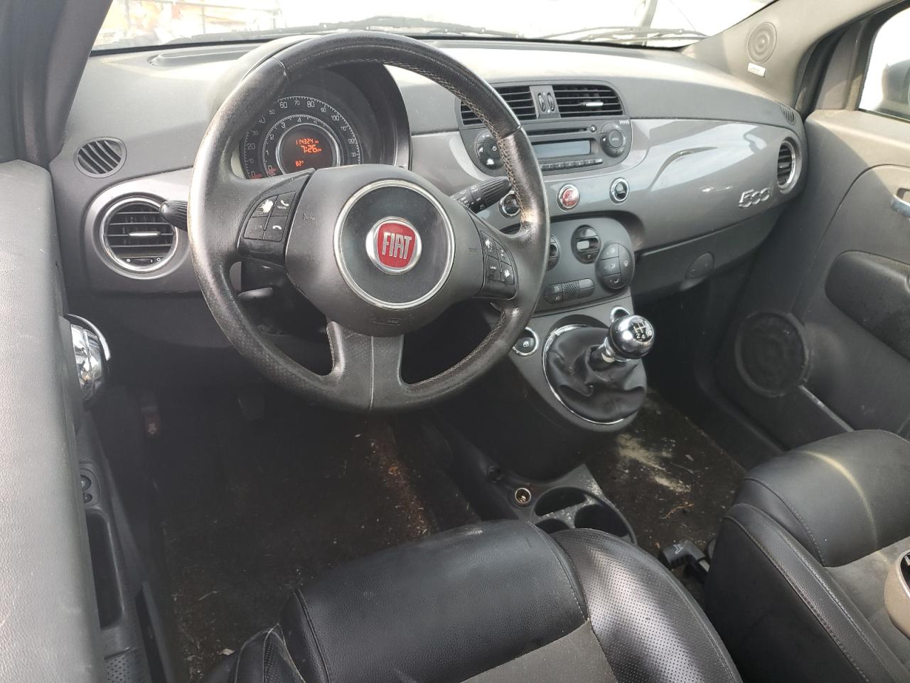 2012 Fiat 500 Sport VIN: 3C3CFFBRXCT384195 Lot: 62272025
