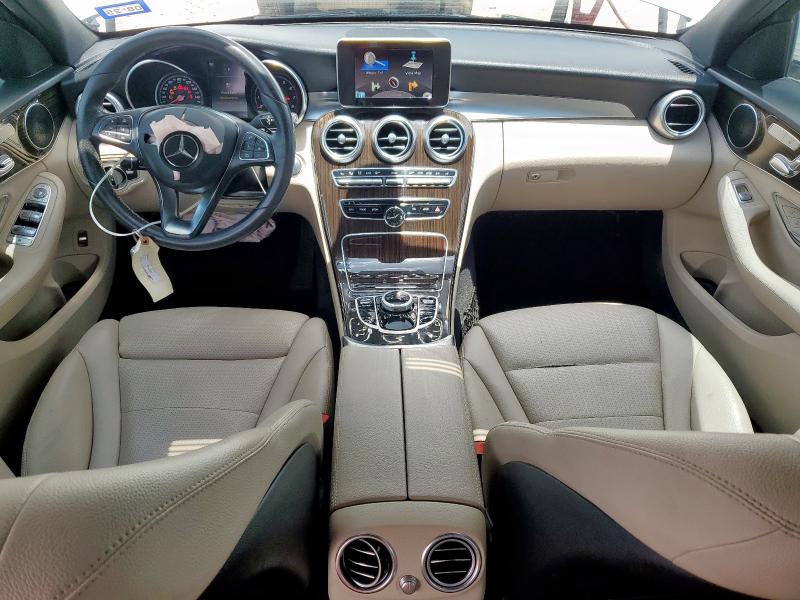  MERCEDES-BENZ C-CLASS 2018 Biały