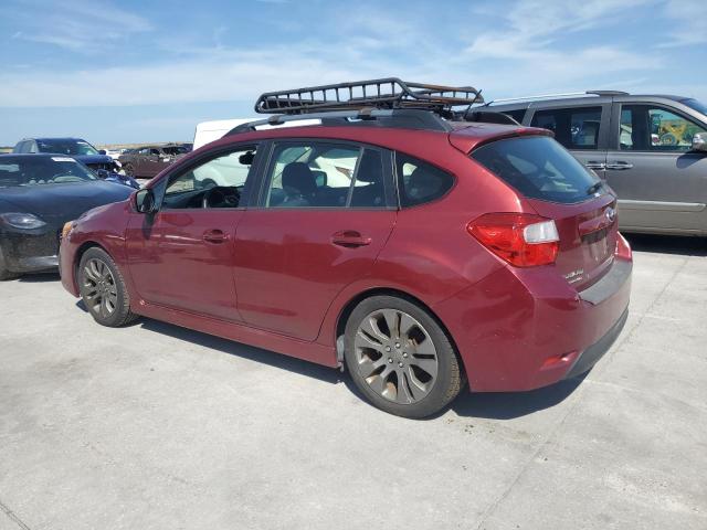  SUBARU IMPREZA 2013 Burgundy
